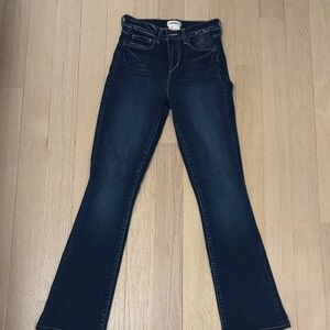 L'AGENCE Deep Indigo Flare Jeans